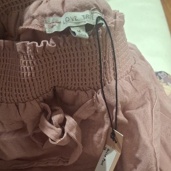 Love Tree Blush Pink Knit Pants - Picture 8 of 9